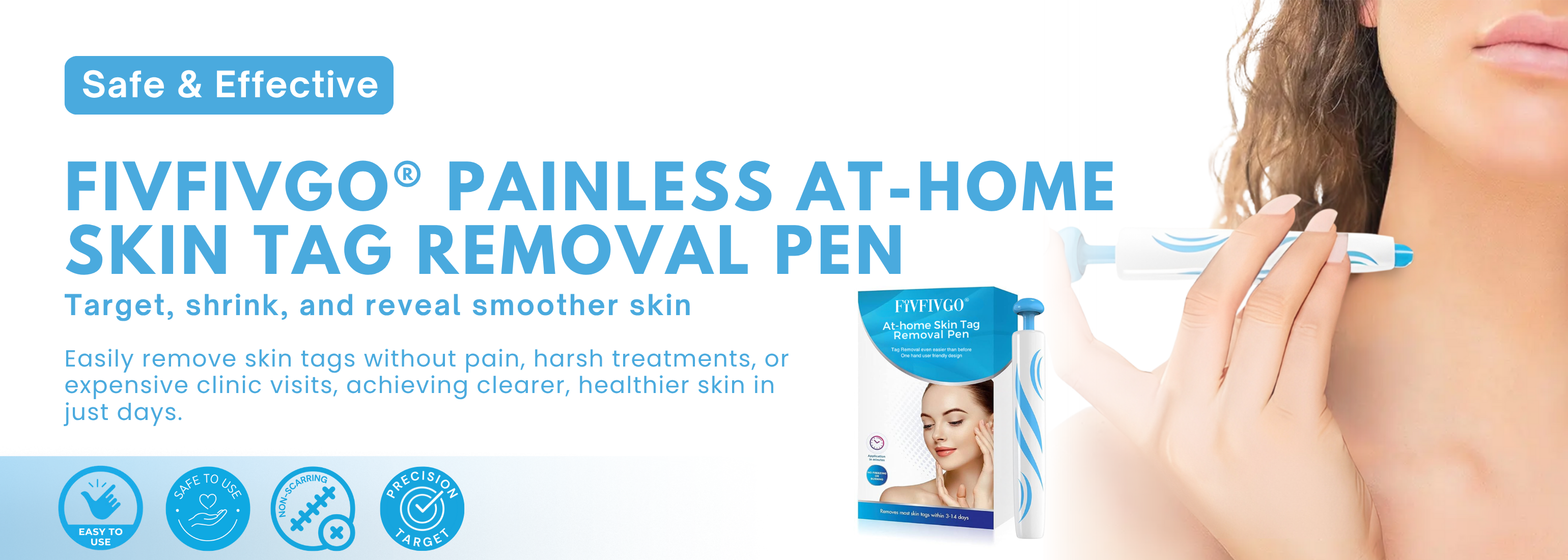 Fivfivgo® Painless At-home Skin Tag Removal Pen 20 250710 Fivfivgo Painless At home Skin Tag Removal Pen Img2